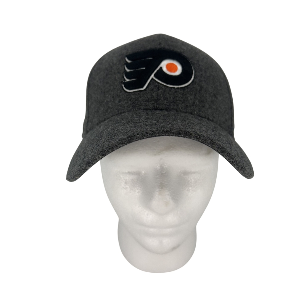 Philadelphia Flyers Hat Cap Fitted Mens Large Gray NHL Hockey New Era